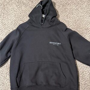 Fear of God Essentials Black Hoodie